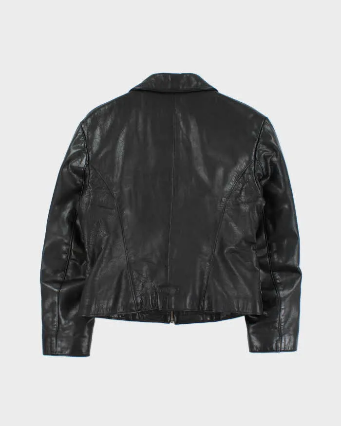 Vintage 1990s Rudsak Quilt Lined Structed Leather Jacket - M sold by Rokit product image thumbnail 2