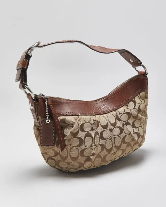 Vintage Y2k 2000s Coach Signature Hobo Soho Handbag made by Coach