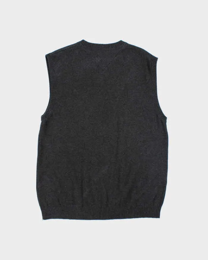 Vintage Tommy Hilfiger Argyle Sleeveless Knit Jumper - L sold by Rokit product image thumbnail 2