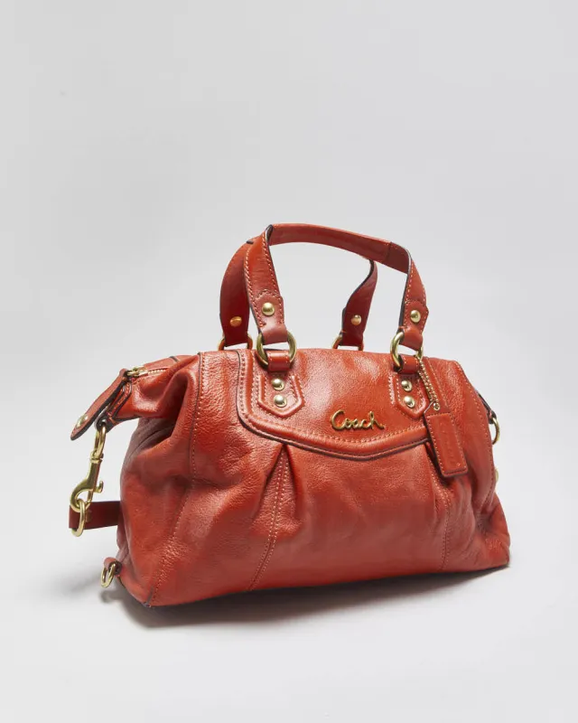 Vintage Y2k 2000s Coach Ashley Leather Satchel Handbag made by Coach