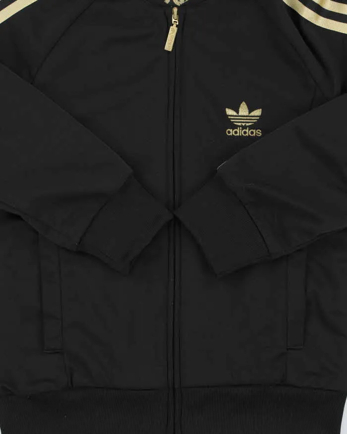 Vintage Y2K 00s Adidas Originals Women's Two-Tone Embroidered Trefoil Track Jacket - XS sold by Rokit product image thumbnail 4