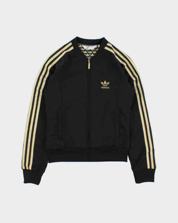 Vintage Y2K 00s Adidas Originals Women's Two-Tone Embroidered Trefoil Track Jacket - XS sold by Rokit