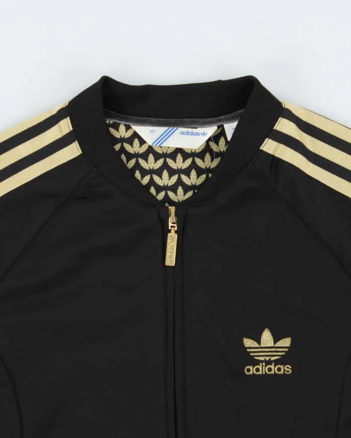 Vintage Y2K 00s Adidas Originals Women's Two-Tone Embroidered Trefoil Track Jacket - XS sold by Rokit product image thumbnail 5