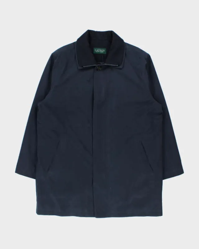 Vintage Y2K 00s Lauren Ralph Lauren Wool Blend Quilt Lined Weatherproof Mac - XL made by Ralph Lauren