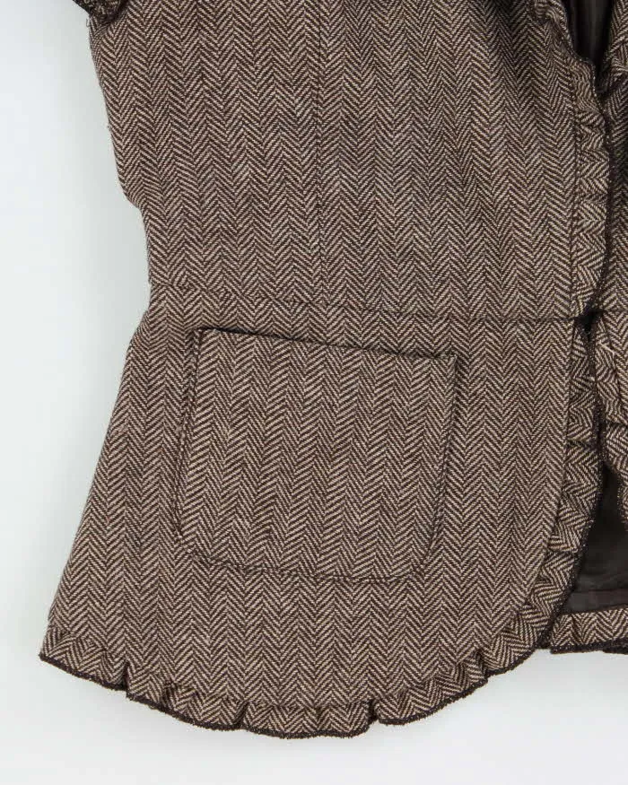 Vintage Y2k 2000s Dynamite Wool Blend Short Sleeved Jacket - S sold by Rokit product image thumbnail 4