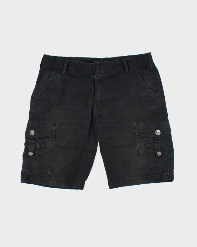 Vintage Y2K 00s Guess Loose Fit Canvas Cargo Shorts - W36 made by Guess