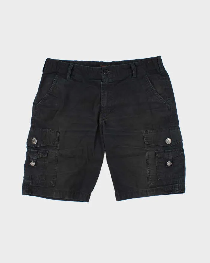 Vintage Y2K 00s Guess Loose Fit Canvas Cargo Shorts - W36 sold by Rokit