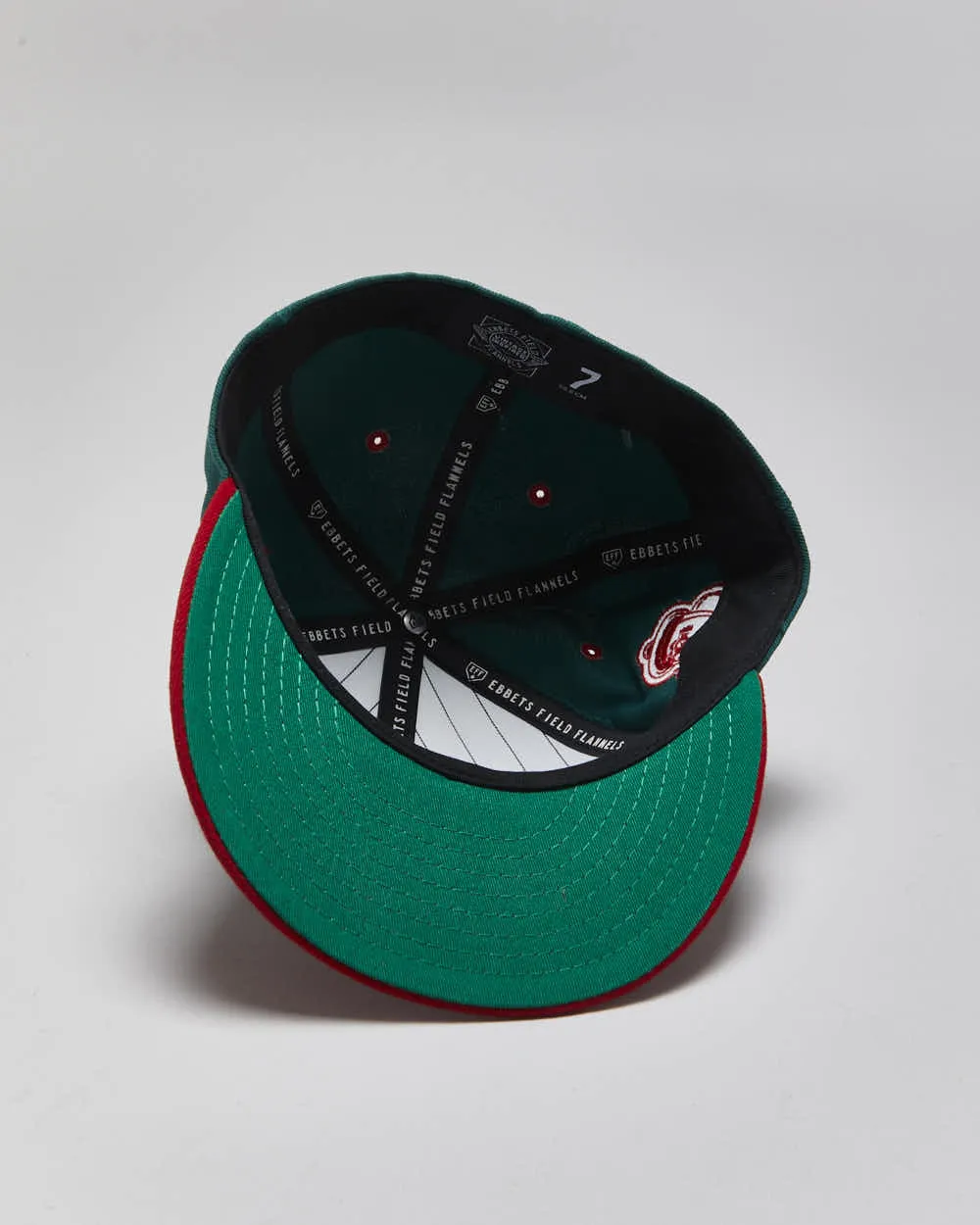 DS Vintage Oakland Oaks EFF DNA Ebbets Field Flannel's Fitted Baseball Cap - 7 / 55.8cm sold by Rokit product image thumbnail 5