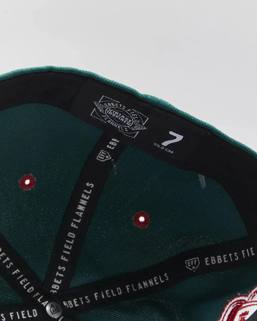 DS Vintage Oakland Oaks EFF DNA Ebbets Field Flannel's Fitted Baseball Cap - 7 / 55.8cm sold by Rokit product image thumbnail 4