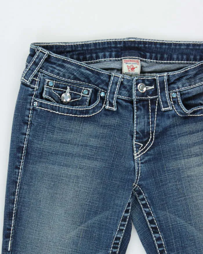 Vintage Y2k 2000s True Religion Rhinestone Jeans - W30 L30 sold by Rokit product image thumbnail 3
