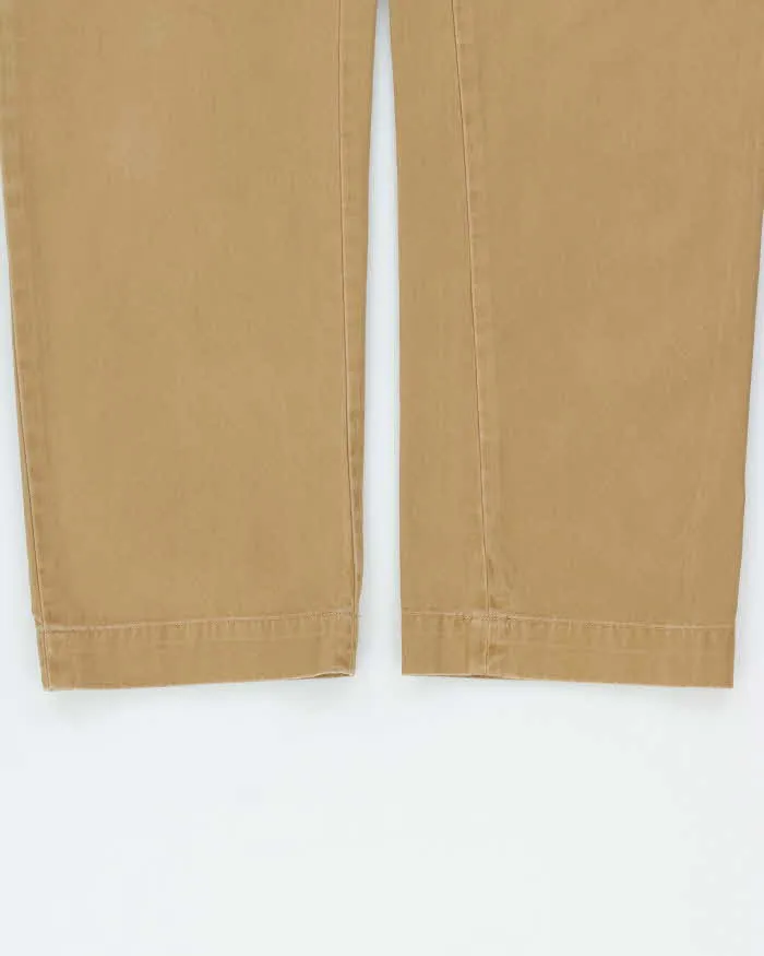 Vintage Polo Ralph Lauren Khaki Classic Relaxed Fit Chino Trousers - W32 L28 sold by Rokit product image thumbnail 5