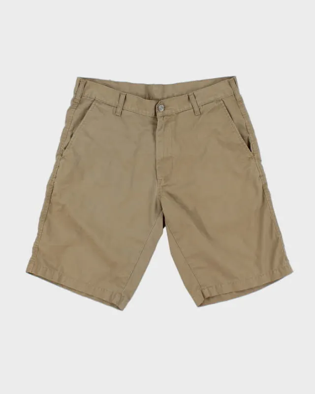Vintage Carhartt 'Presenter Bermuda' Canvas Relaxed Fit Chino Shorts - W34 made by Carhartt