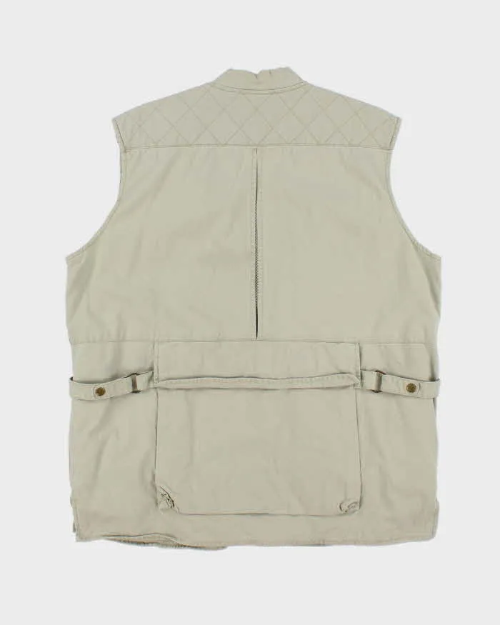 Vintage Woolrich Canvas Multi-Pocket Fisherman Utility Trail Cargo Vest - L sold by Rokit product image thumbnail 2
