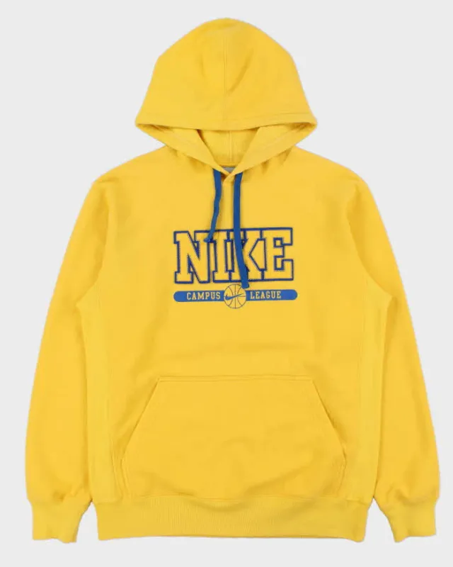 Vintage Y2K 00s Nike 72 Campus League Patch Pullover Hoodie - XL made by Nike