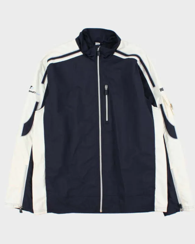 Vintage 2004 Y2K Puma BMW Williams F1 Team Windbreaker Jacket - L made by Puma