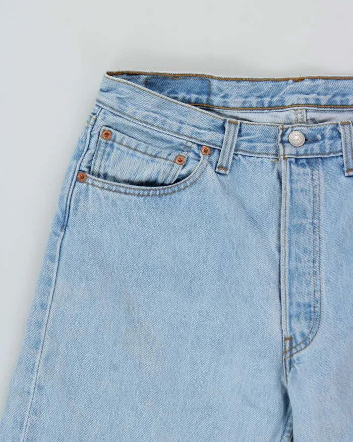 Vintage 1996 Levi's 501 Red Batwing Made In Canada Jeans - W31 L35 sold by Rokit product image thumbnail 3