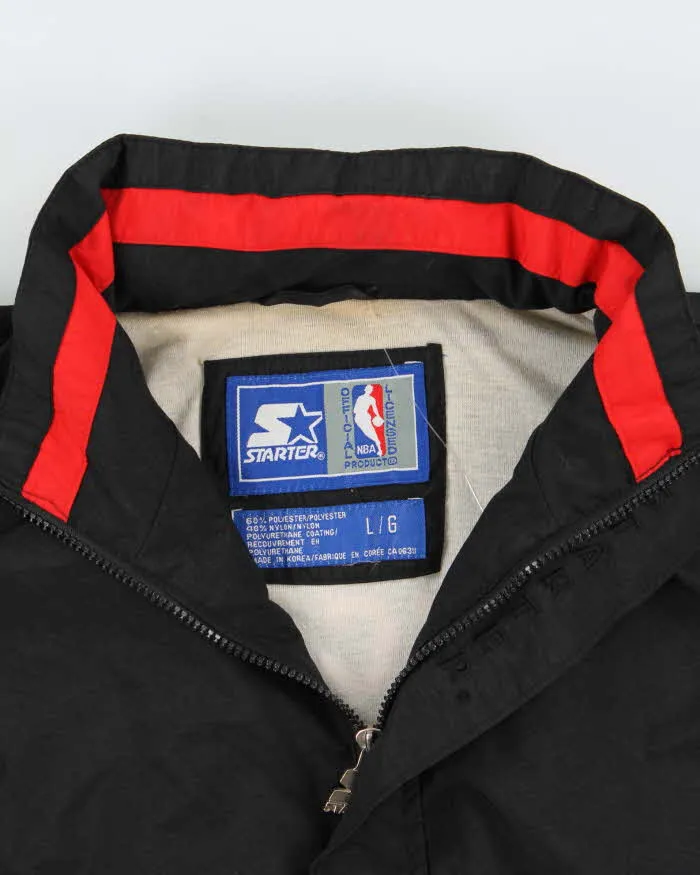 Vintage 1988 Starter Chicago Bulls NBA Half-Zip Pullover Shell Jacket - L sold by Rokit product image thumbnail 5