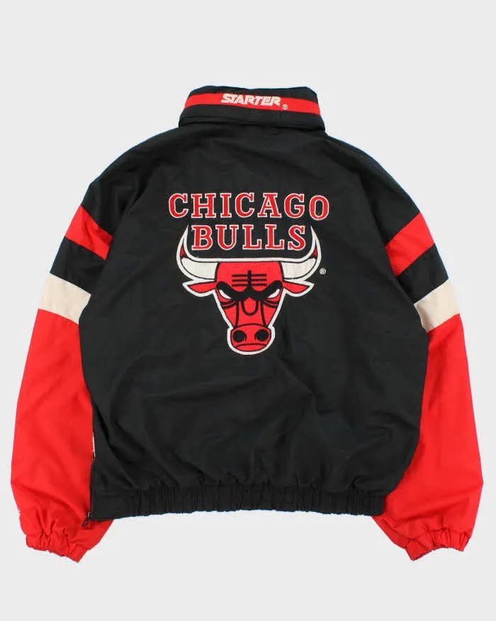 Vintage 1988 Starter Chicago Bulls NBA Half-Zip Pullover Shell Jacket - L sold by Rokit product image thumbnail 2