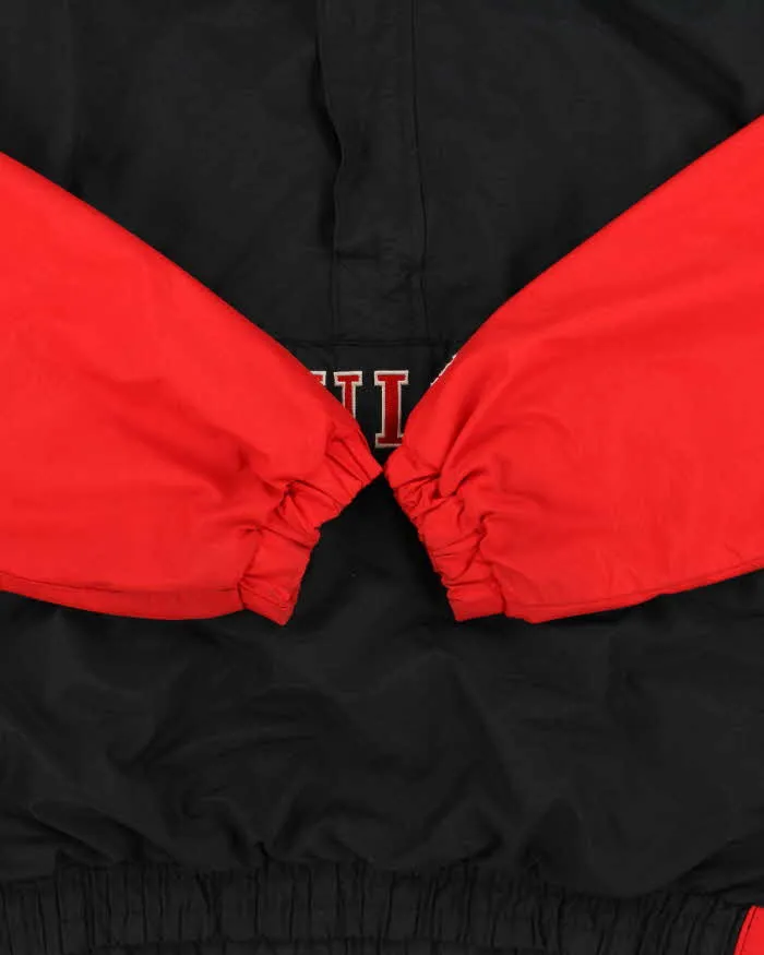 Vintage 1988 Starter Chicago Bulls NBA Half-Zip Pullover Shell Jacket - L sold by Rokit product image thumbnail 4