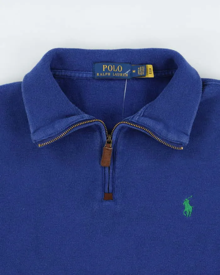 Vintage Polo Ralph Lauren Heavyweight Classic Quarter-Zip Sweatshirt - M sold by Rokit product image thumbnail 5