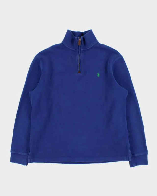 Vintage Polo Ralph Lauren Heavyweight Classic Quarter-Zip Sweatshirt - M made by Ralph Lauren
