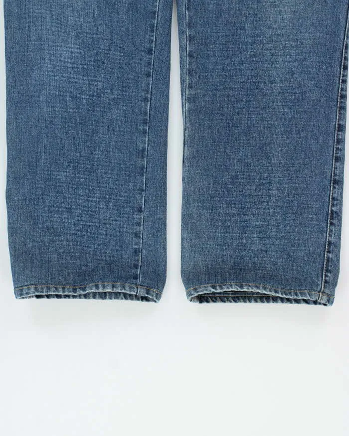 Vintage Y2K 00s Ermenegildo Zegna Mid-Rise Relaxed Straight Leg Denim Jeans - W30 L26 sold by Rokit product image thumbnail 5