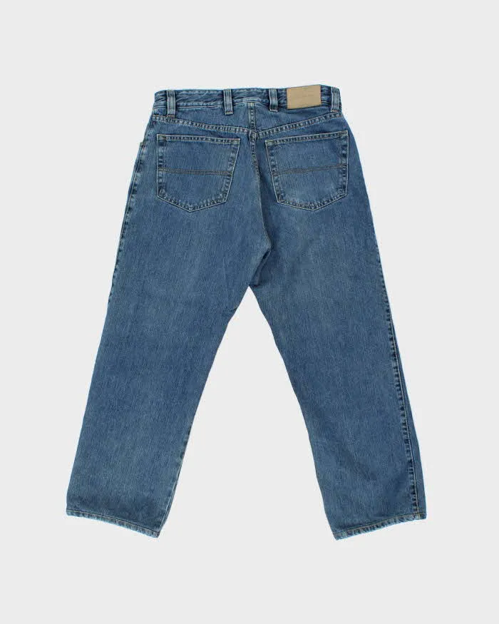 Vintage Y2K 00s Ermenegildo Zegna Mid-Rise Relaxed Straight Leg Denim Jeans - W30 L26 sold by Rokit product image thumbnail 2