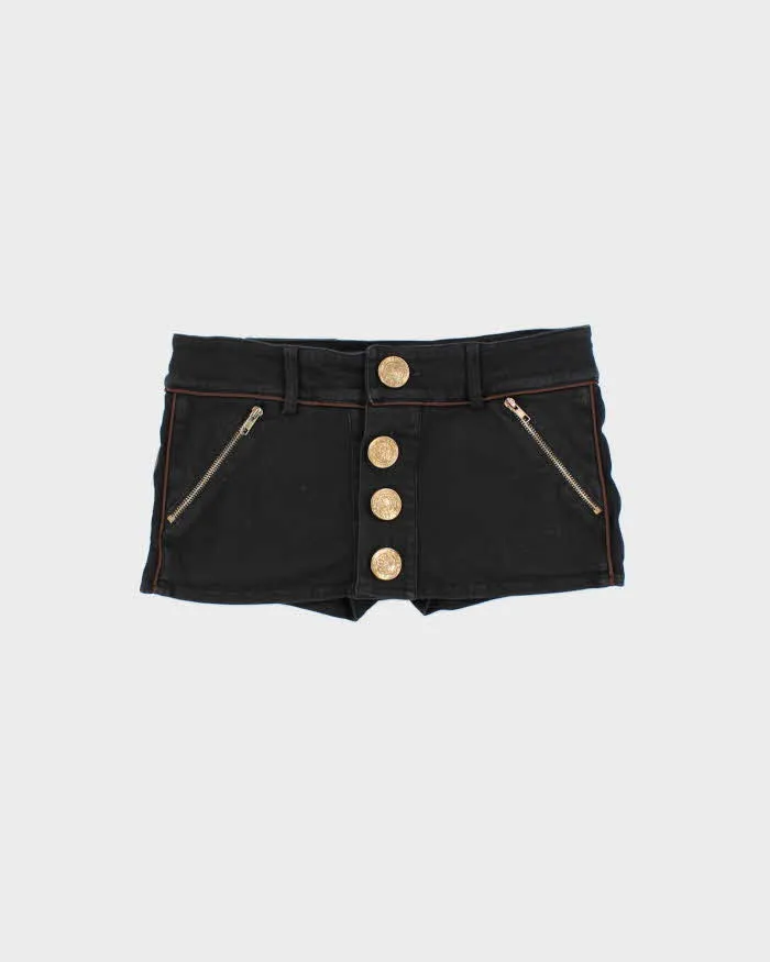 Vintage Y2k 00s D.I.A Eyelet Micro Skort - S sold by Rokit