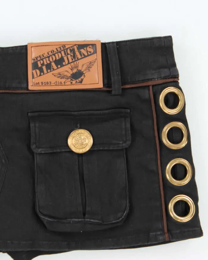 Vintage Y2k 00s D.I.A Eyelet Micro Skort - S sold by Rokit product image thumbnail 4