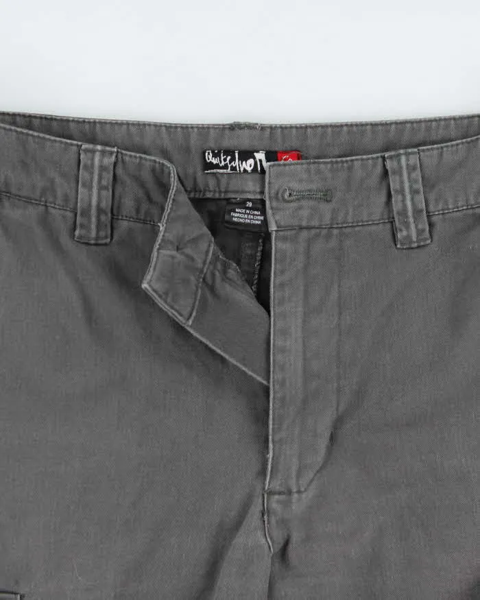 Vintage Y2K 00s Quiksilver Loose Fit Canvas Cargo Shorts - W29 sold by Rokit product image thumbnail 5