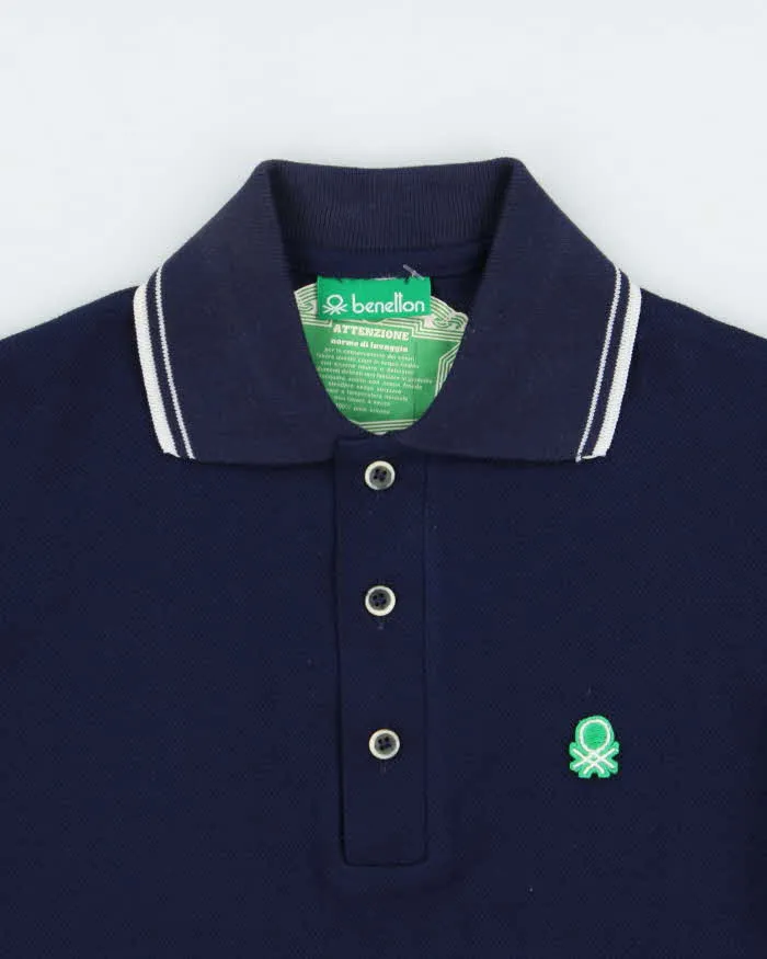 Deadstock 1980s Benetton Short Sleeve Polo Shirt - S sold by Rokit product image thumbnail 5