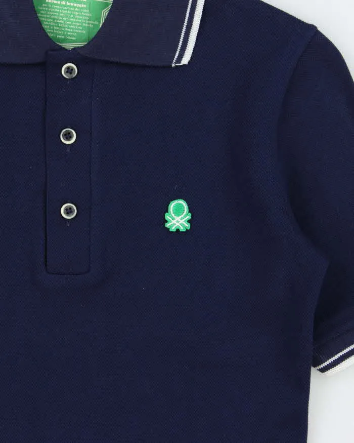 Deadstock 1980s Benetton Short Sleeve Polo Shirt - S sold by Rokit product image thumbnail 4
