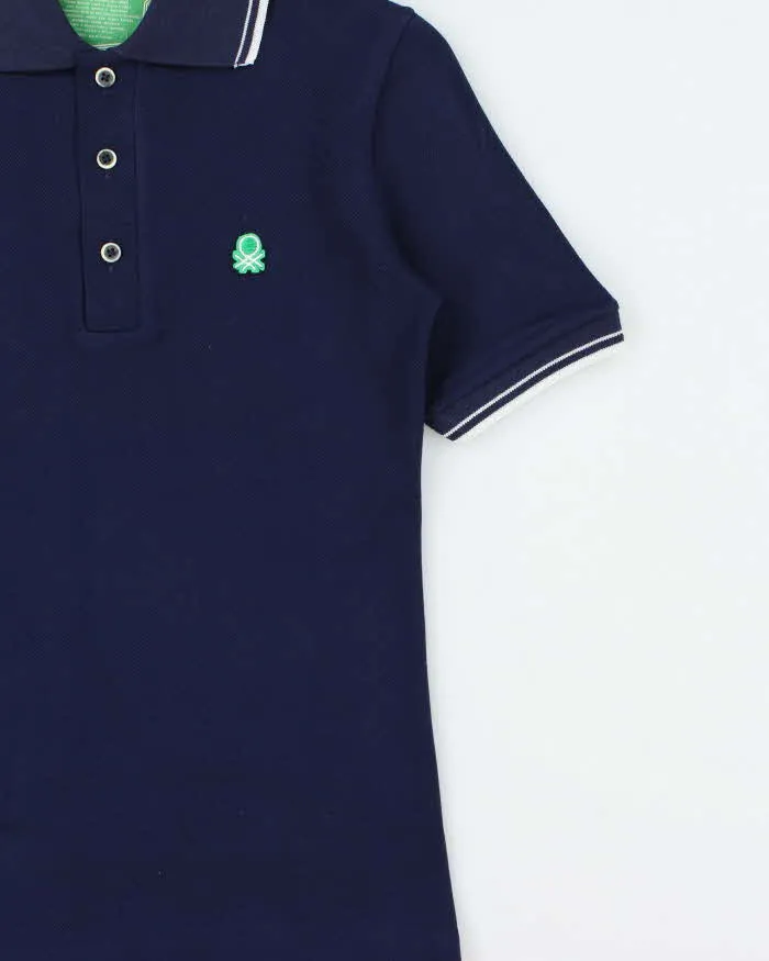Deadstock 1980s Benetton Short Sleeve Polo Shirt - S sold by Rokit product image thumbnail 3