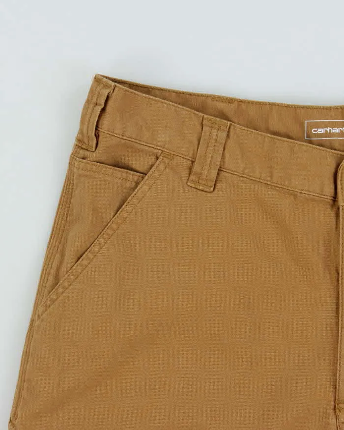Vintage Carhartt Tan Rugged Flex Canvas Utility Relaxed Fit Carpenter Shorts - W36 sold by Rokit product image thumbnail 3