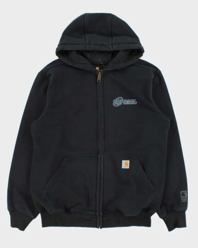Vintage Carhartt Heavyweight Original Fit Full-Zip Rain Defender Hoodie - M made by Carhartt
