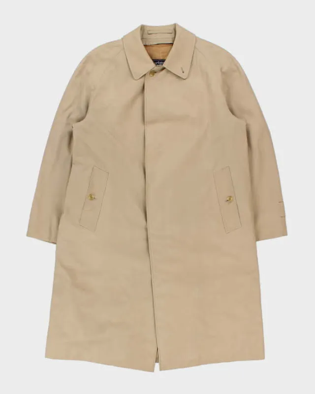 Vintage 1990s Burberry Wool Insulated Nova Check Lined Weatherproof Classic Mac - L made by Burberry