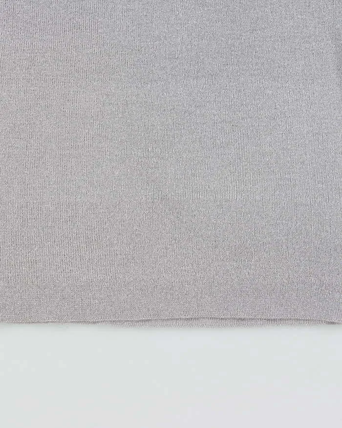 Vintage 1980s R.P. Knitting Sparkly High Neck Top - S sold by Rokit product image thumbnail 4