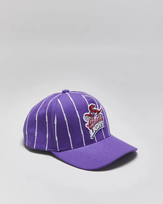 Mitchell & Ness Toronto Raptors Coors Light NBA Striped Snapback - OS made by Rokit