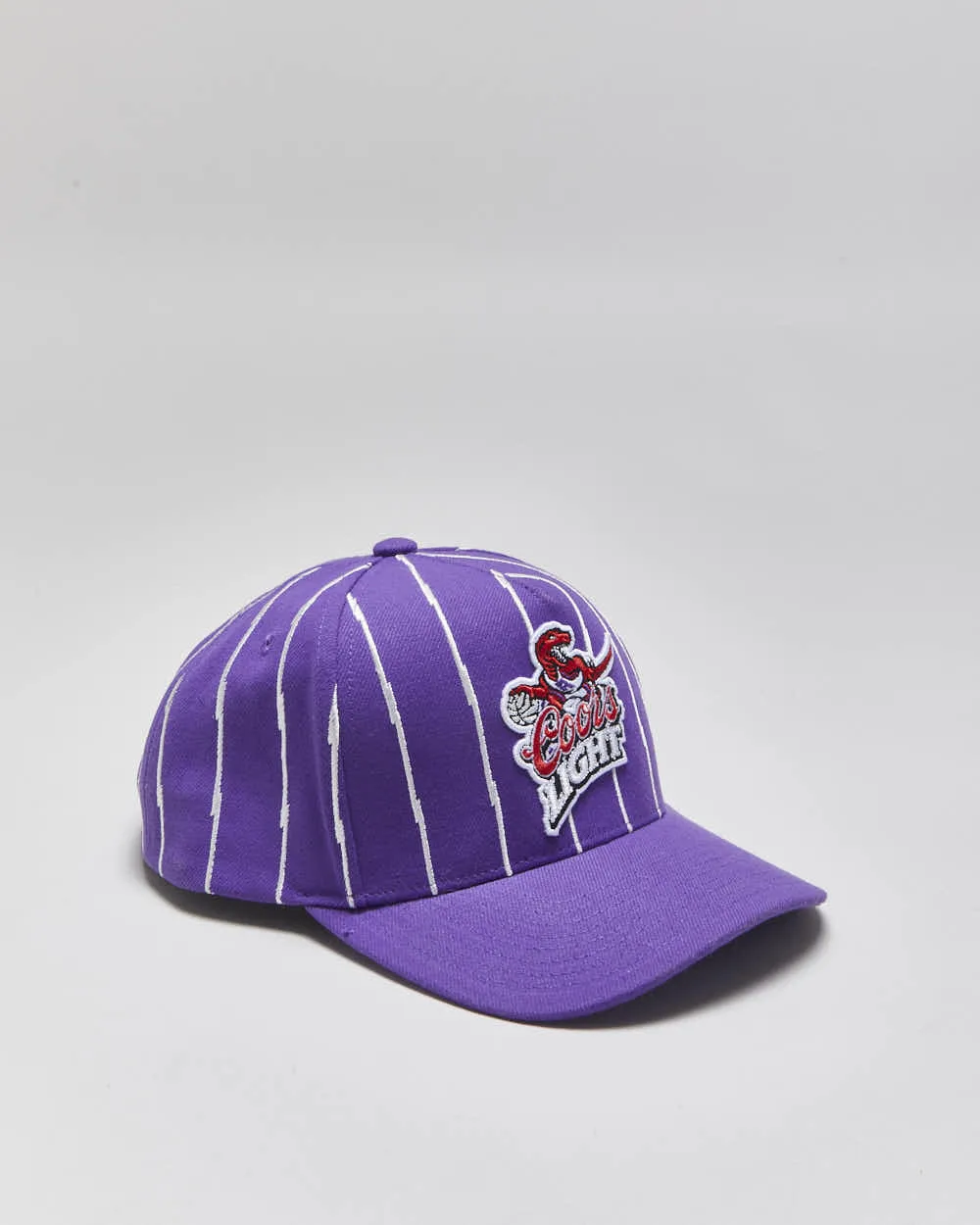 Mitchell & Ness Toronto Raptors Coors Light NBA Striped Snapback - OS sold by Rokit