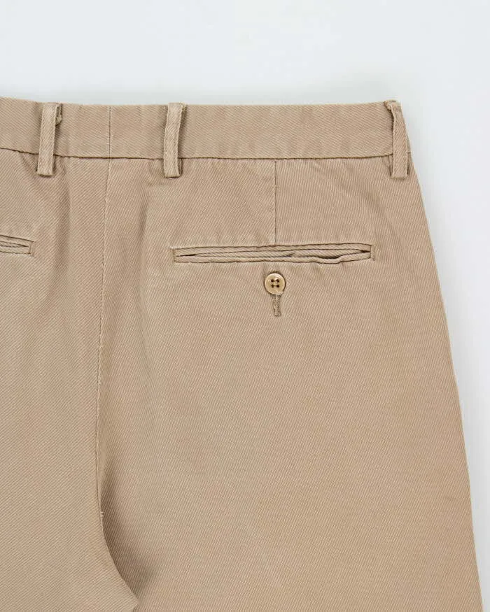 Vintage Stussy Khaki Relaxed Tapered Skate Chino Trousers - W34 L30 sold by Rokit product image thumbnail 4