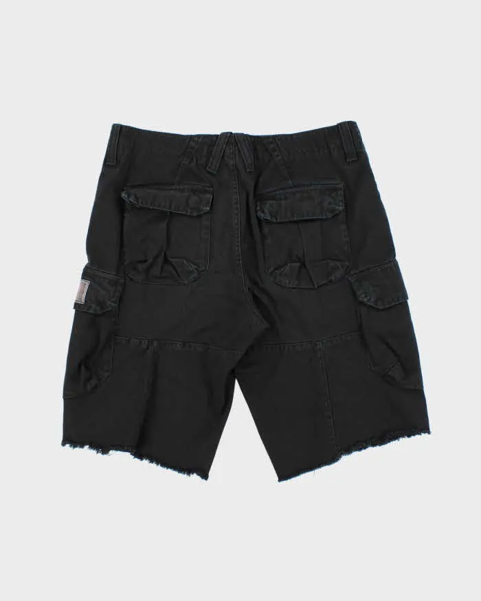 Vintage Armani Exchange Heavyweight Canvas Relaxed Fit Cargo Shorts - W34 sold by Rokit product image thumbnail 2