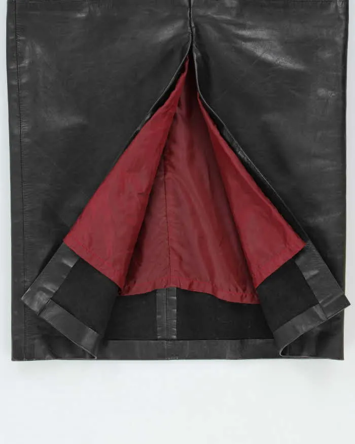 Vintage 1990s Rudsak Structured Leather Skirt - XS sold by Rokit product image thumbnail 5