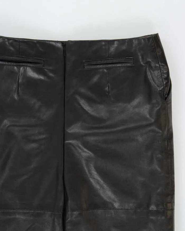 Vintage 1990s Rudsak Structured Leather Skirt - XS sold by Rokit product image thumbnail 4