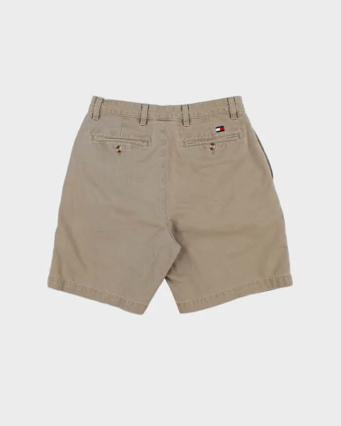 Vintage Y2K 00s Tommy Hilfiger Double Pleated Khaki Chino Bermuda Shorts - W30 sold by Rokit product image thumbnail 2