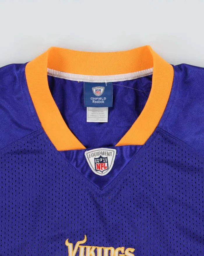 Vintage 2009-10 Reebok Equipment On Field Minnesota Vikings Favre #4 NFL Home Jersey - M sold by Rokit product image thumbnail 5