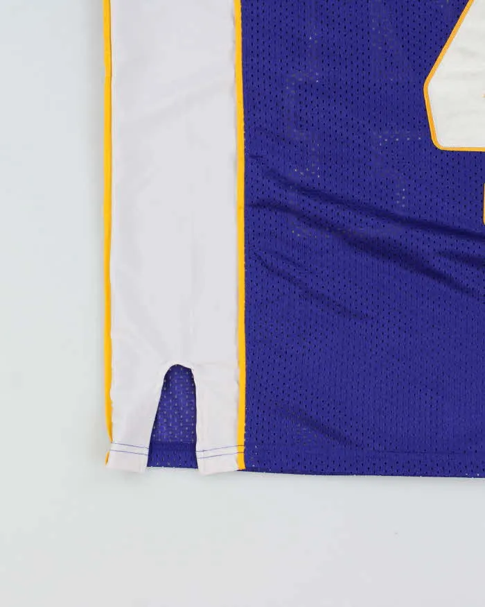 Vintage 2009-10 Reebok Equipment On Field Minnesota Vikings Favre #4 NFL Home Jersey - M sold by Rokit product image thumbnail 4