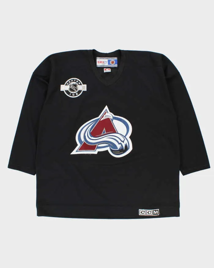 Vintage 2000-01 CCM Colorado Avalanche Center Ice NHL Jersey - XL sold by Rokit