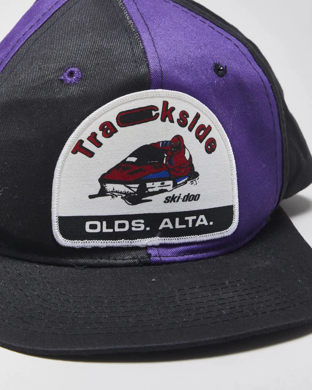 Vintage 1990s Ski-Doo Trackside Two-Tone Flat Bill Snapback - OS sold by Rokit product image thumbnail 3