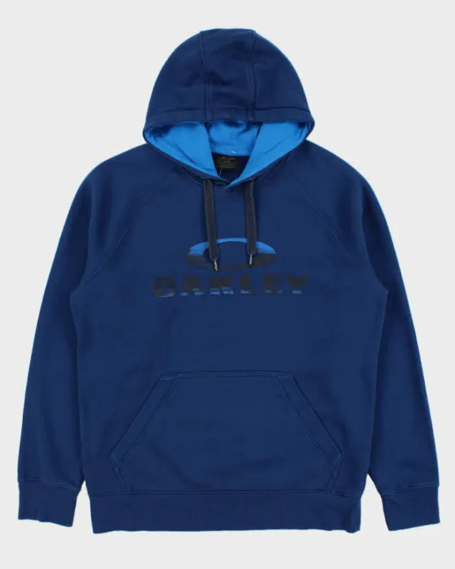 Vintage 00s Oakley Logo Pullover Hoodie - L made by Oakley