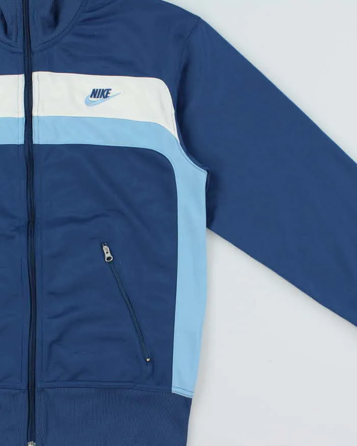 Vintage Y2K 00s Nike Tri-Colour High-Neck Track Jacket - S sold by Rokit product image thumbnail 3